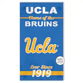 Jardine - UCLA Bruins 11'' x 20'' Home Of The Sign - Blue