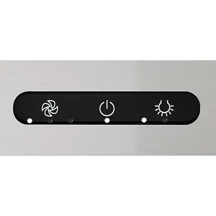 Alt View 5. Broan - Broan® Elite EW46 Series 30-Inch Convertible Curved Glass Chimney Range Hood, 460 Max Blower CFM, Stainless Steel - Stainless Steel.