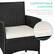 COMFORTABLE CUSHIONS
Weather-resistant polyester with plush filling provides ample support and comfort