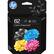 hp 1 T Z Toia S7A 3R W D n am MA OHA RL Mwa Black Tri-color 62 Noir Tricolore 2-pack / Paquet de 2