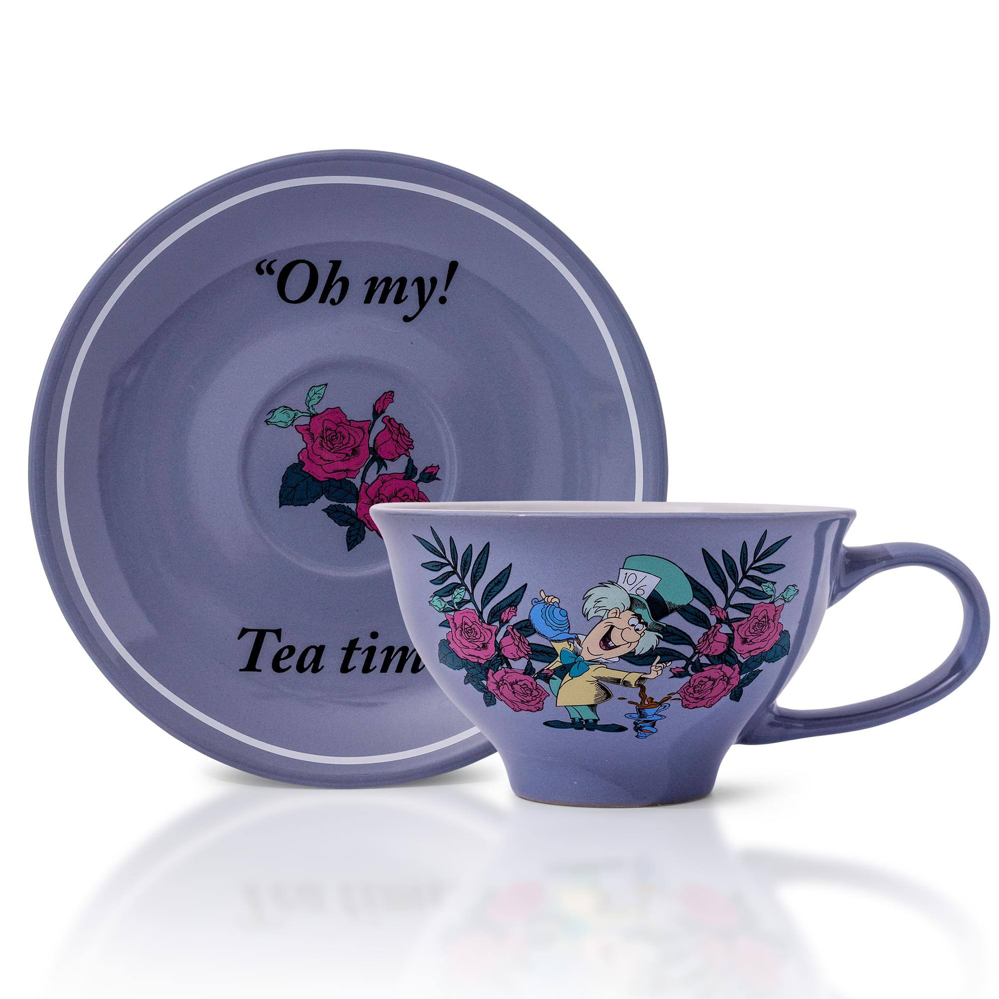 "“Oh my!  
Tea time"