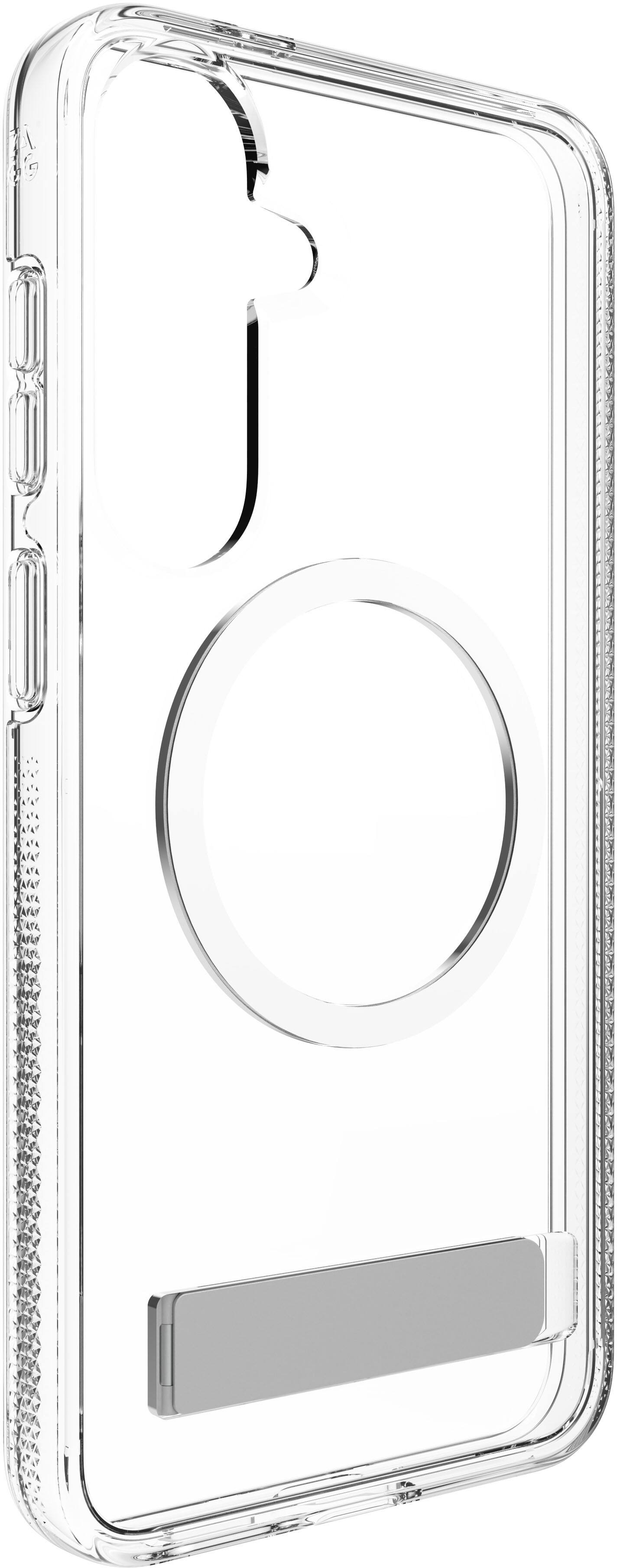 Alt View 3. ZAGG - Crystal Palace with Kickstand Case for Samsung Galaxy S26FE - Clear.