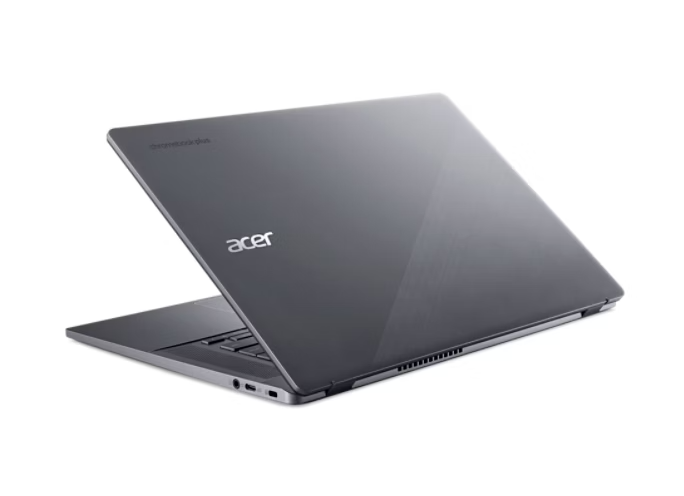 Alt View 4. Acer - Chromebook 515 15.6" Full HD Touchscreen Laptop Intel Core i3-1305U 8GB LPDDR5X RAM 256GB SSD Wi-Fi 6 Backlit Keyboard.