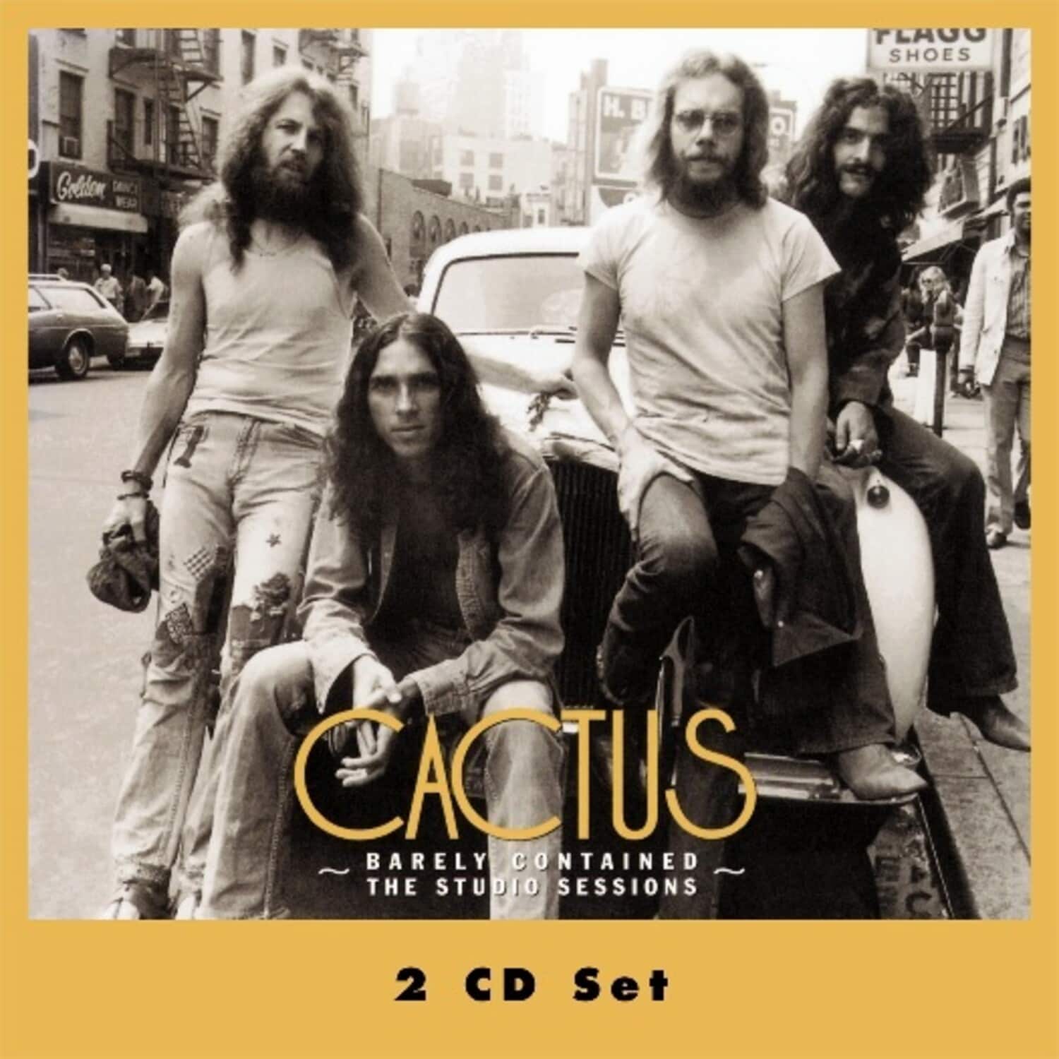 CACTUS  
BARELY CONTAINED  
THE STUDIO SESSIONS  

2 CD Set