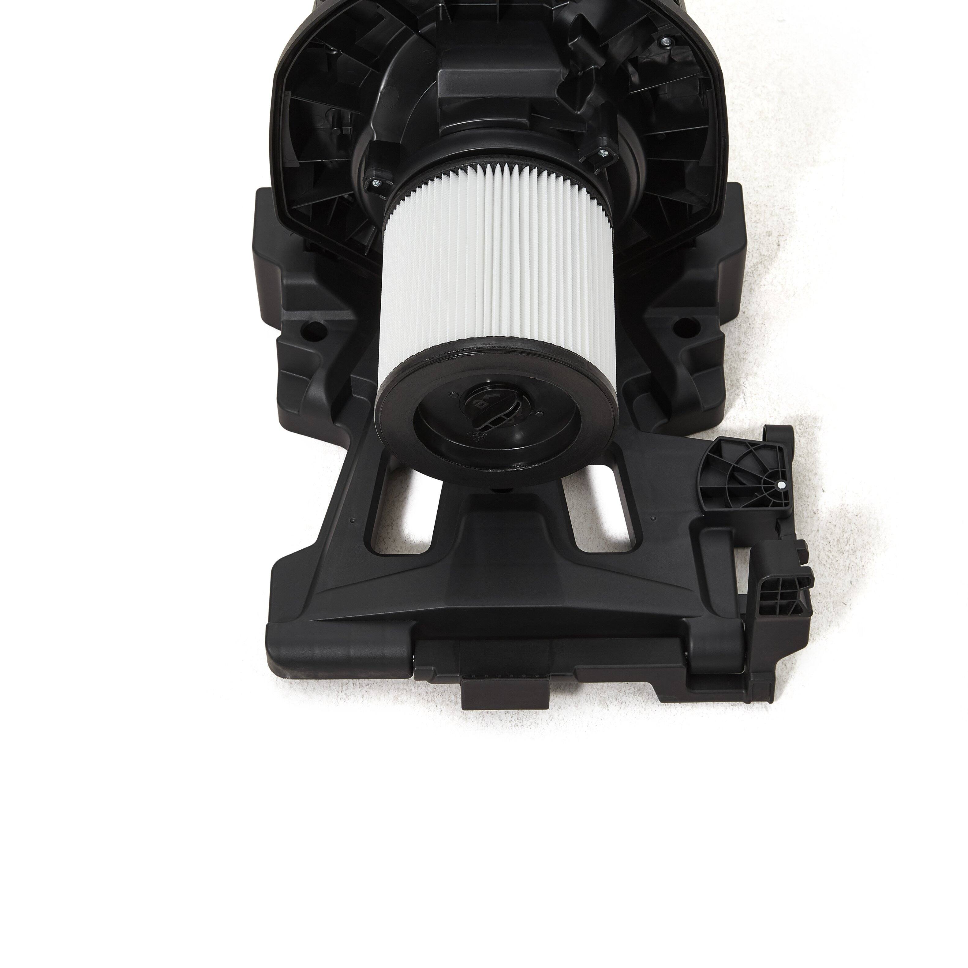 Alt View 8. Dapper Supply - 6 Gallon Wall Mount Wet Dry Vacuum 5 5 Peak HP 30 Ft Hose Vacuum and Blower for Garage Car Workshop - Black.