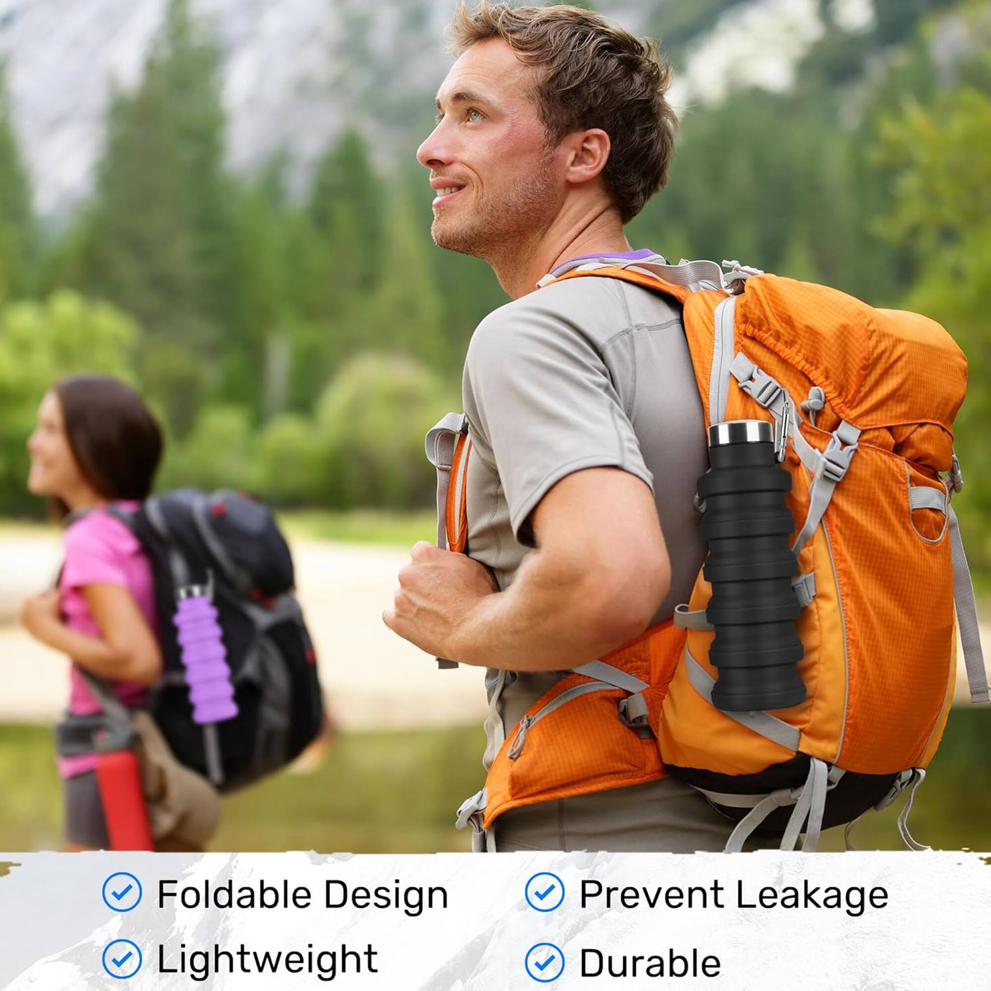 Foldable Design  
Lightweight  
Prevent Leakage  
Durable