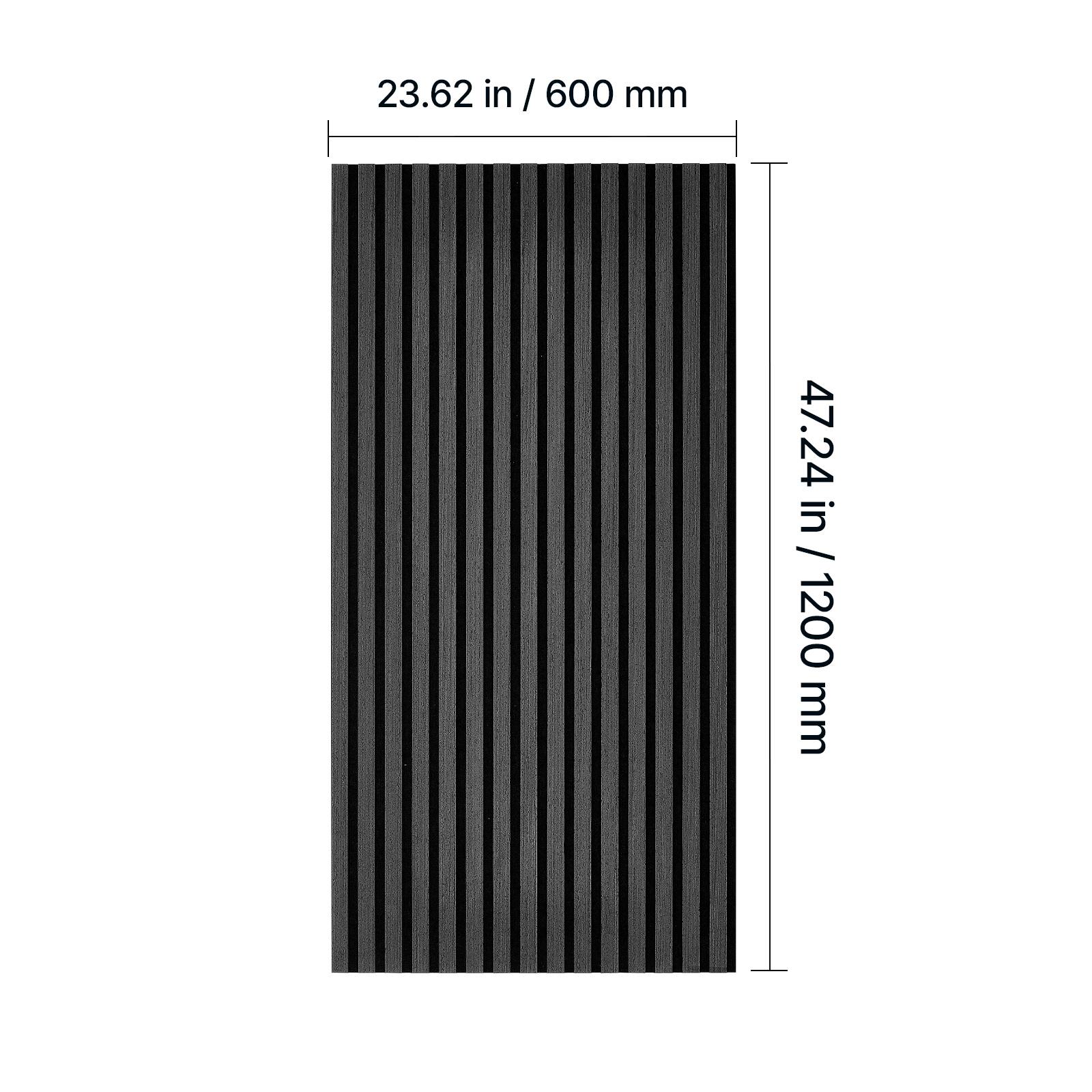 23.62 in / 600 mm  
47.24 in / 1200 mm