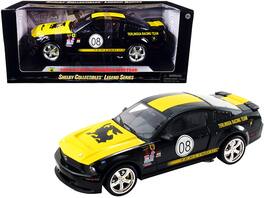 2008 Ford Shelby Mustang #08 Terlingua Shelby Collectibles Legend Series 1/18 Diecast Model Car - Black and Yellow