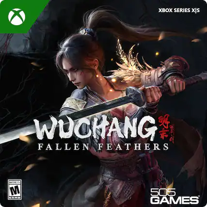 XBOX SERIES X|S
WUCHANG
FALLEN FEATHERS
MATURE 17+
ESRB
505 GAMES - M (Mature 17+)