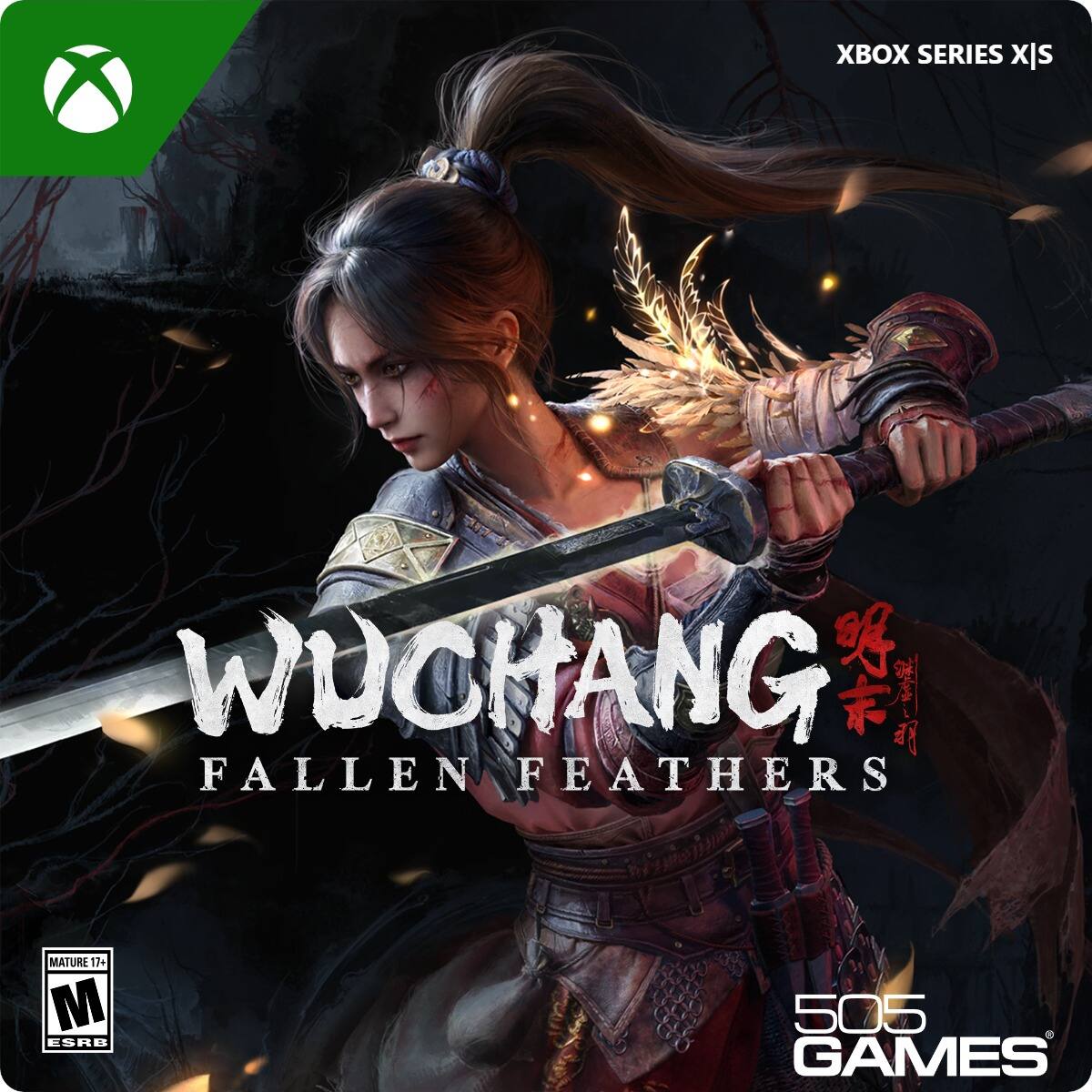 XBOX SERIES X|S  
WUCHANG  
FALLEN FEATHERS  
MATURE 17+  
ESRB  
505 GAMES - M (Mature 17+)