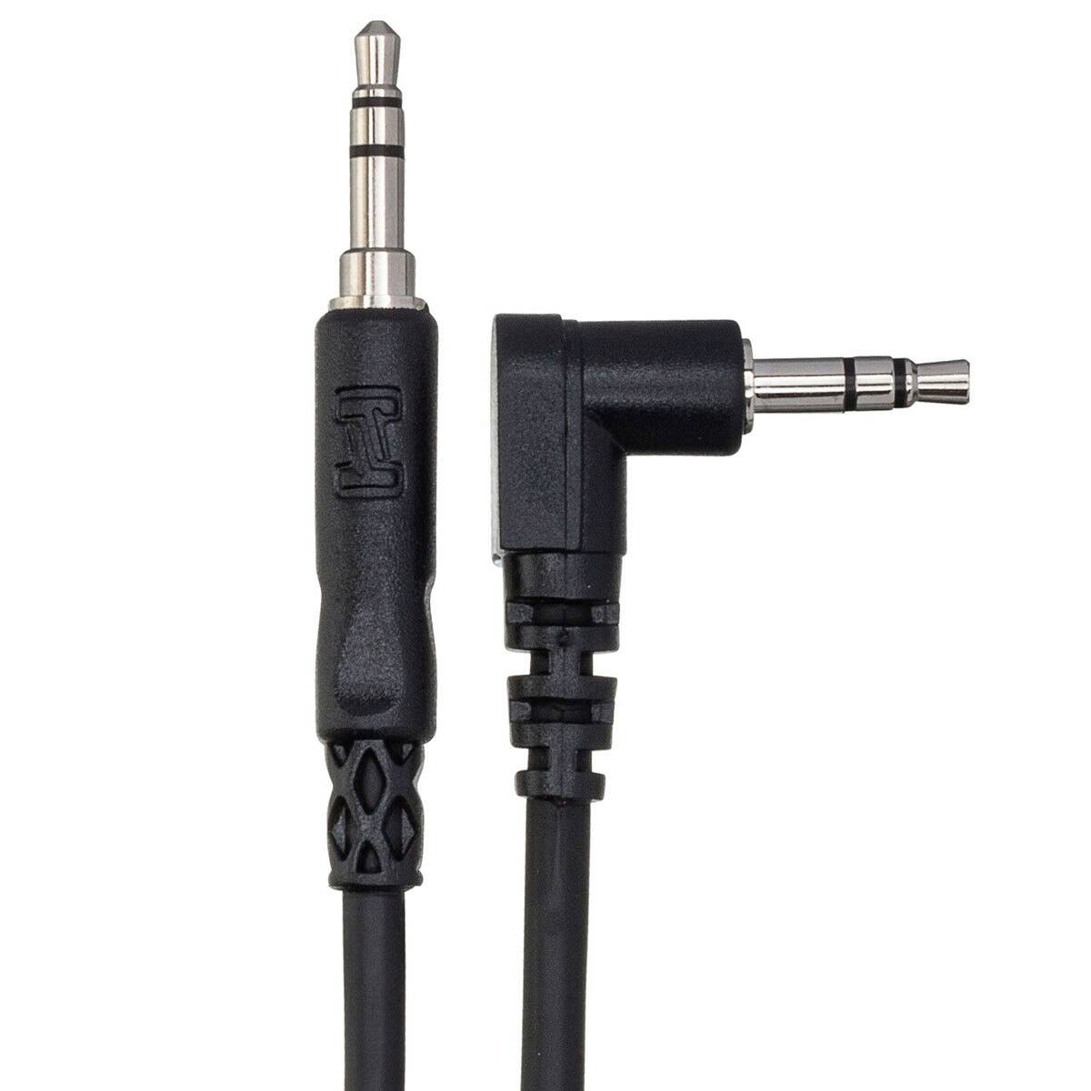Alt View 2. Hosa Technology - Hosa Technology 3' Stereo Mini Male to Stereo Angled Mini Male 3.5mm TRS RA Cable.