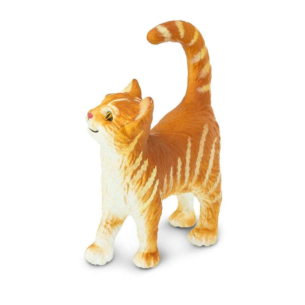 Alt View 3. Safari Ltd. - Tabby Cat Toy Figurine.