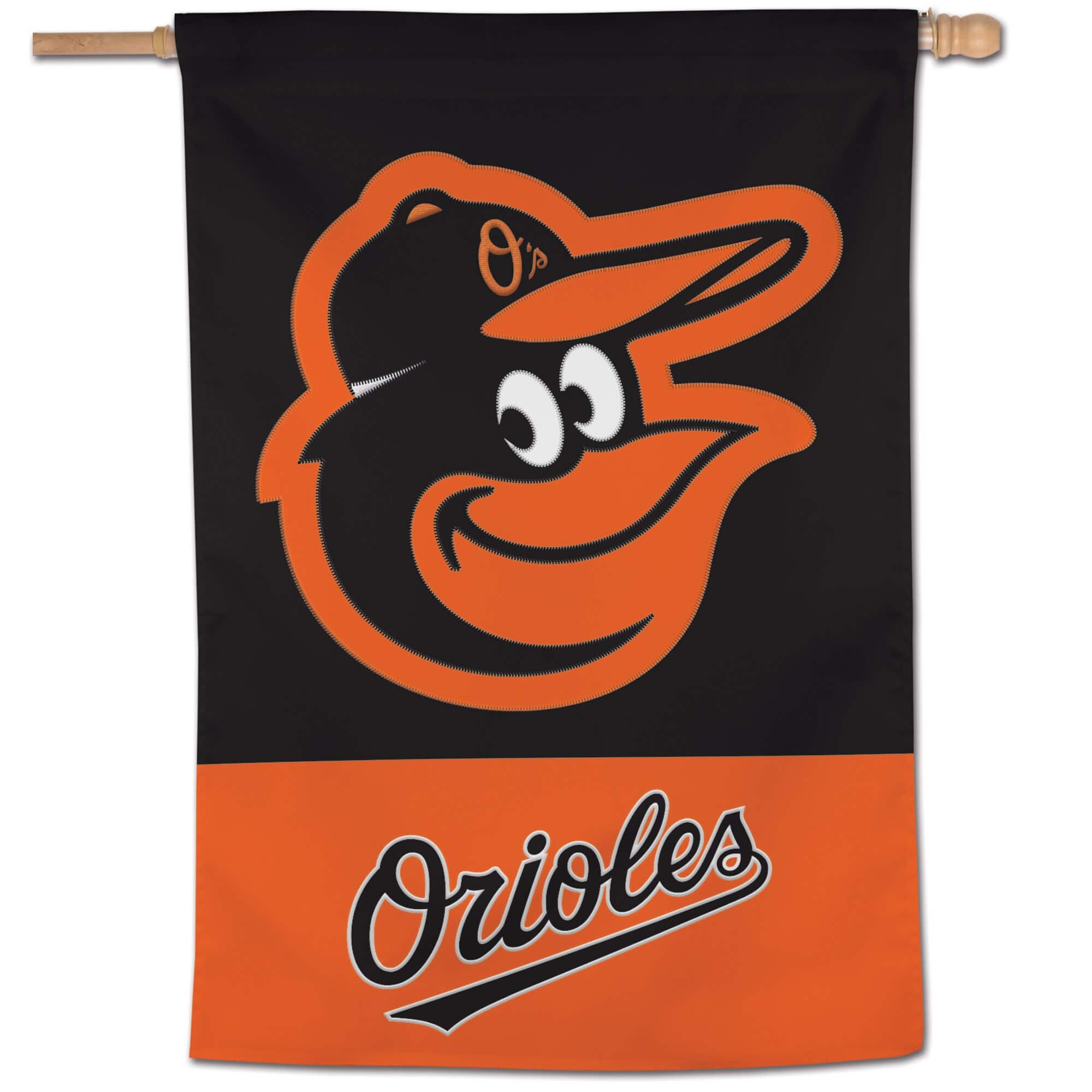 WinCraft - Baltimore Orioles 28" x 40" Applique Vertical Banner - Multicolor