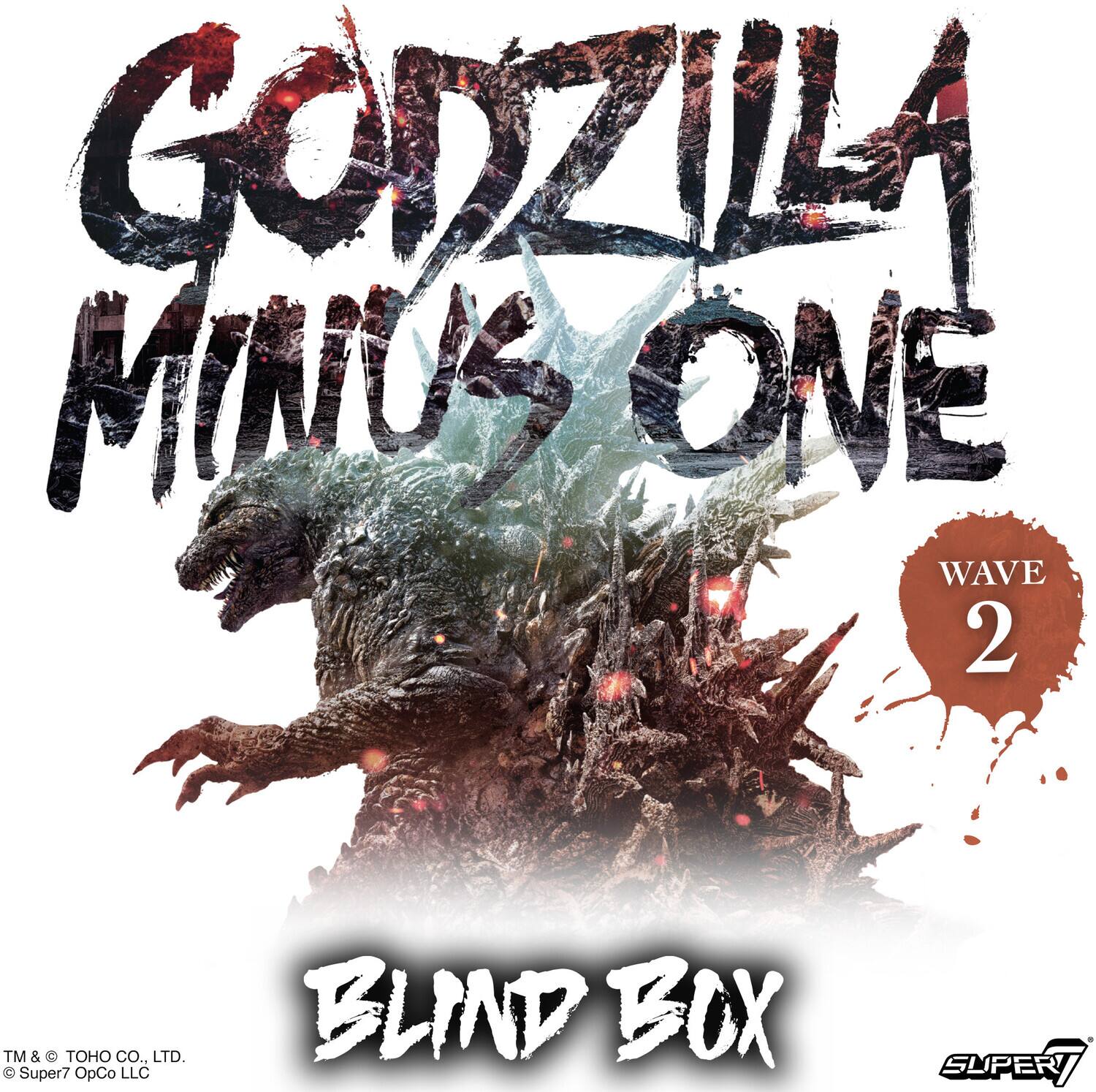 GODZILLA MINUS ONE  
WAVE 2  
BLIND BOX  
TM & © TOHO CO., LTD.  
© Super7 OpCo LLC  
SUPER7