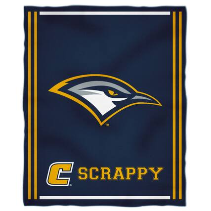 Front. Vive La Fete - Tennessee Chattanooga Mocs 36'' x 48'' Children's Mascot Plush Blanket - Multicolor.
