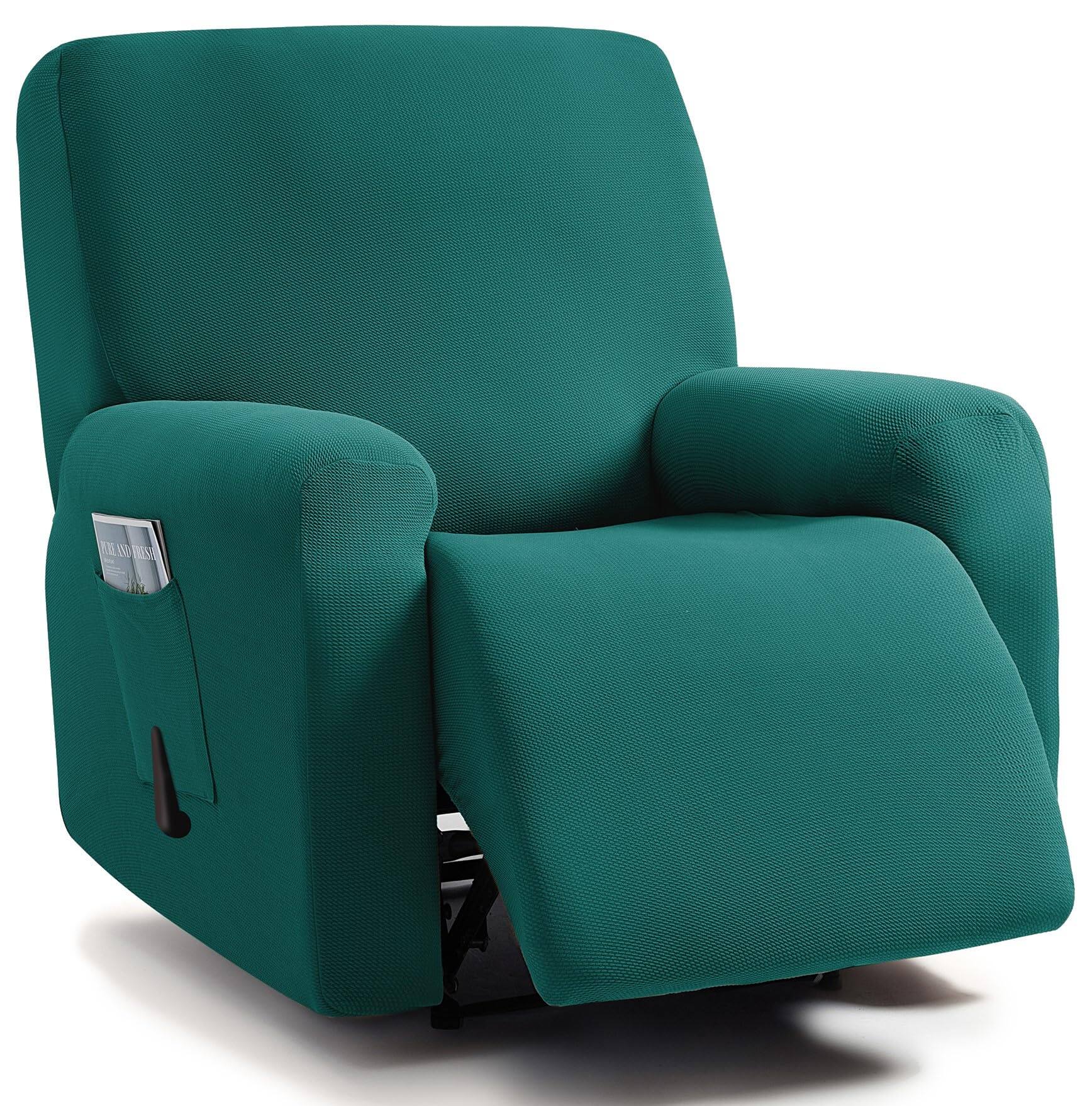 Deep Teal Recliner Cover