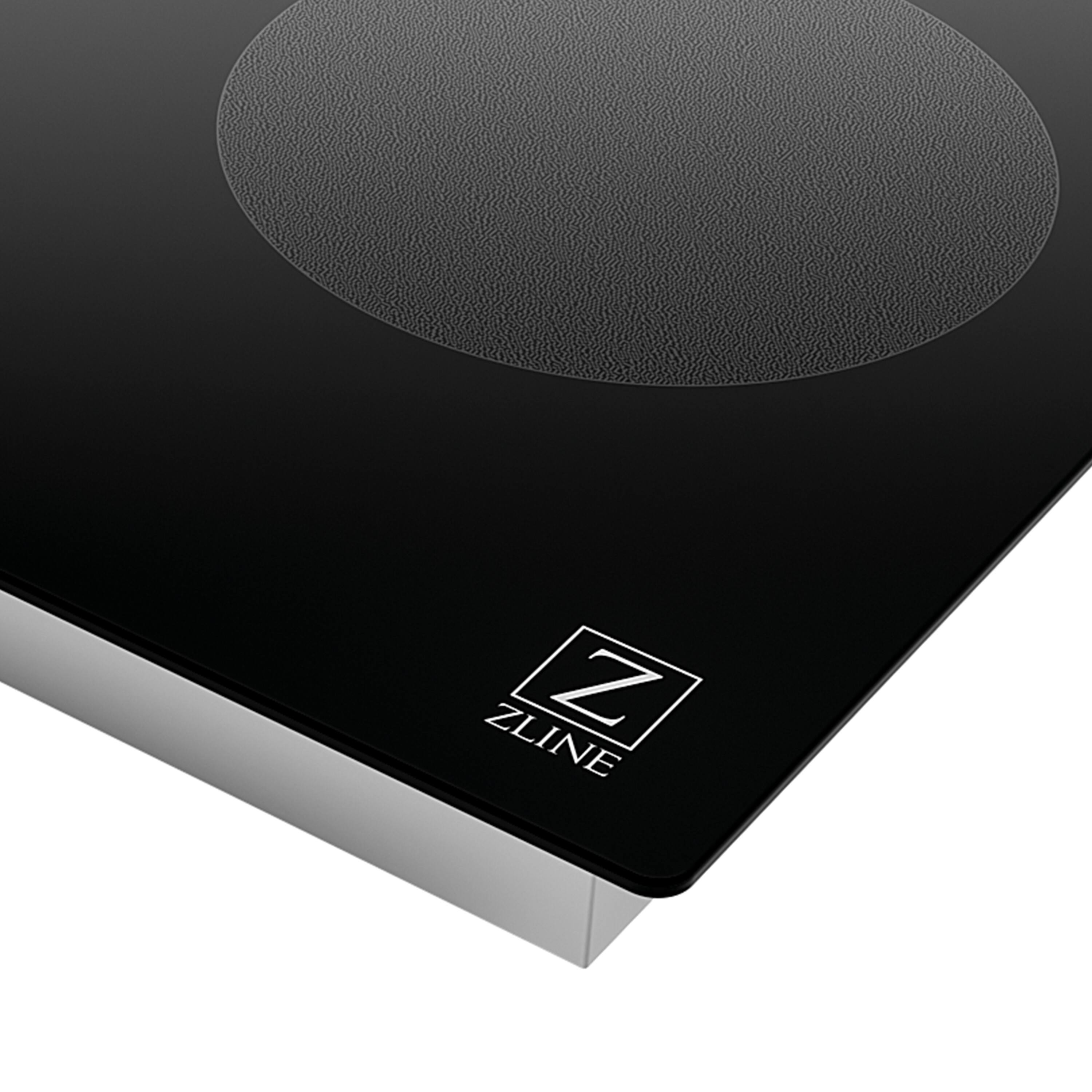 Alt View 2. ZLINE - 30 in. Induction Cooktop with 4 burners (RCIND-30) - Black.