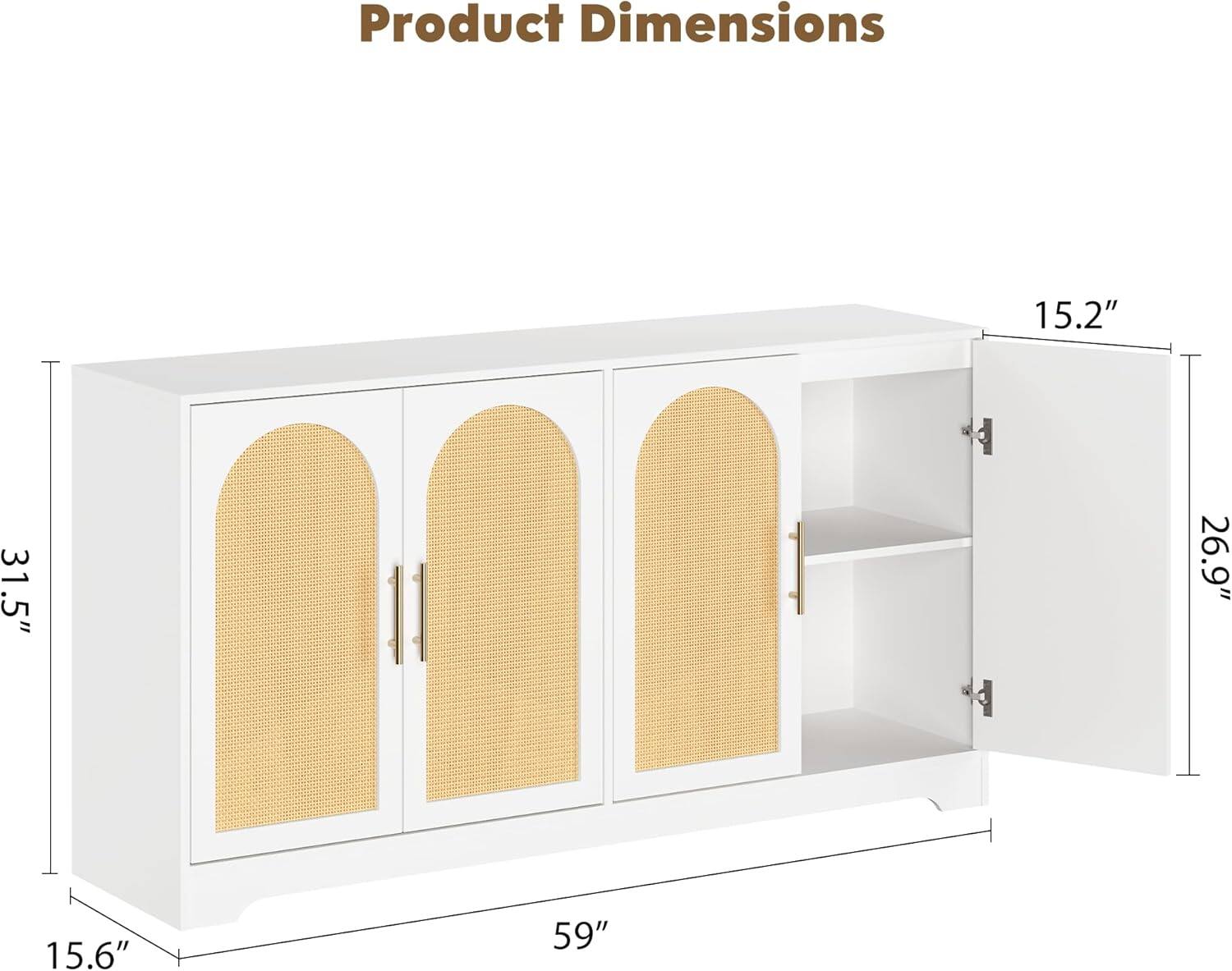 Product Dimensions: 15.2" x 31.5" x 26.9" x 15.6" x 59"