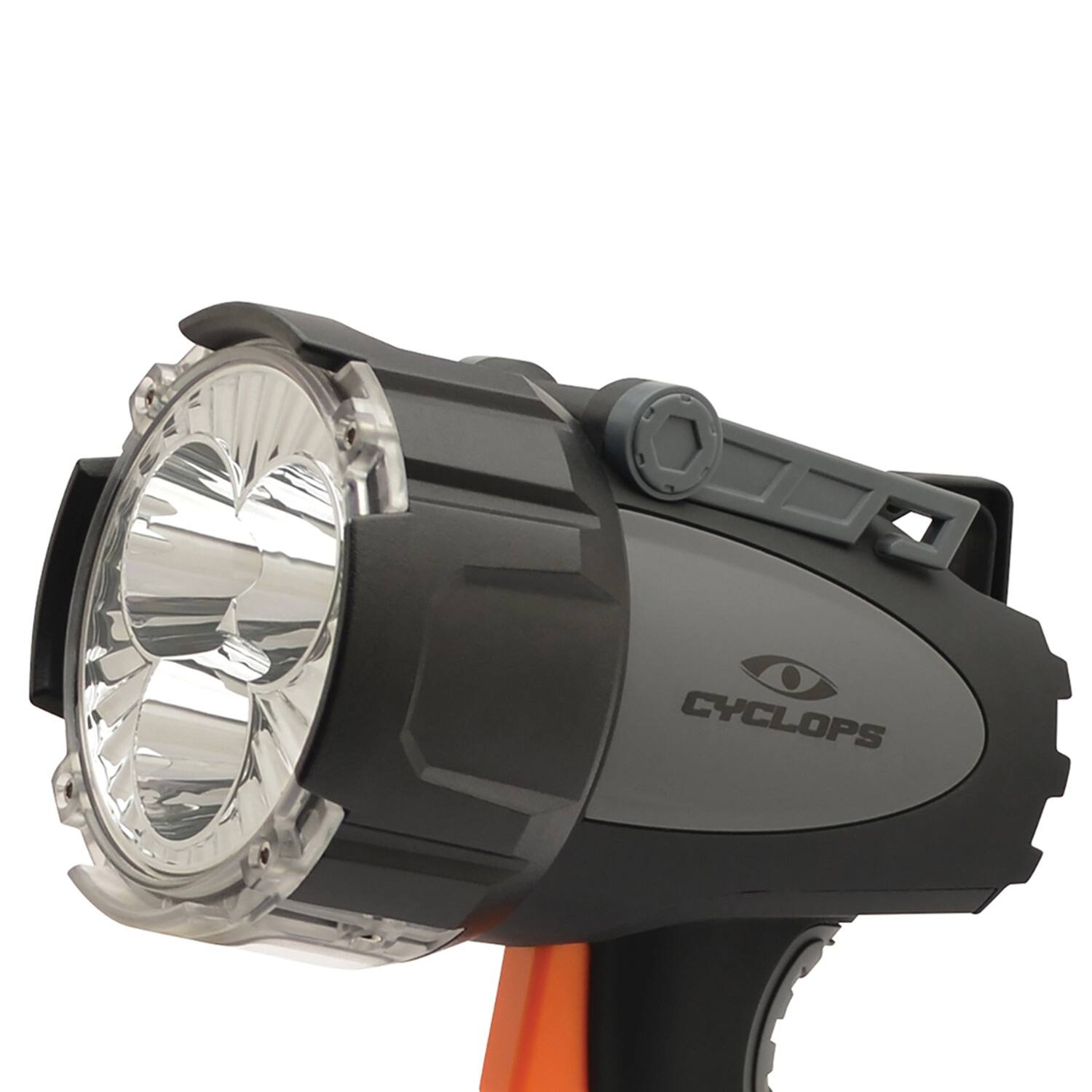 Left. Cyclops - REVO 6000-Lumen Spotlight.