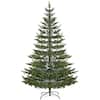 Front. Homcom - Sparse Realistic Cedar Artificial Christmas Tree, 4306 Tips Hinged - Green.