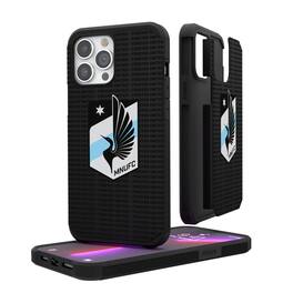 Keyscaper - MLS - Minnesota United FC iPhone Text Backdrop Rugged Case - 13 - Multicolor