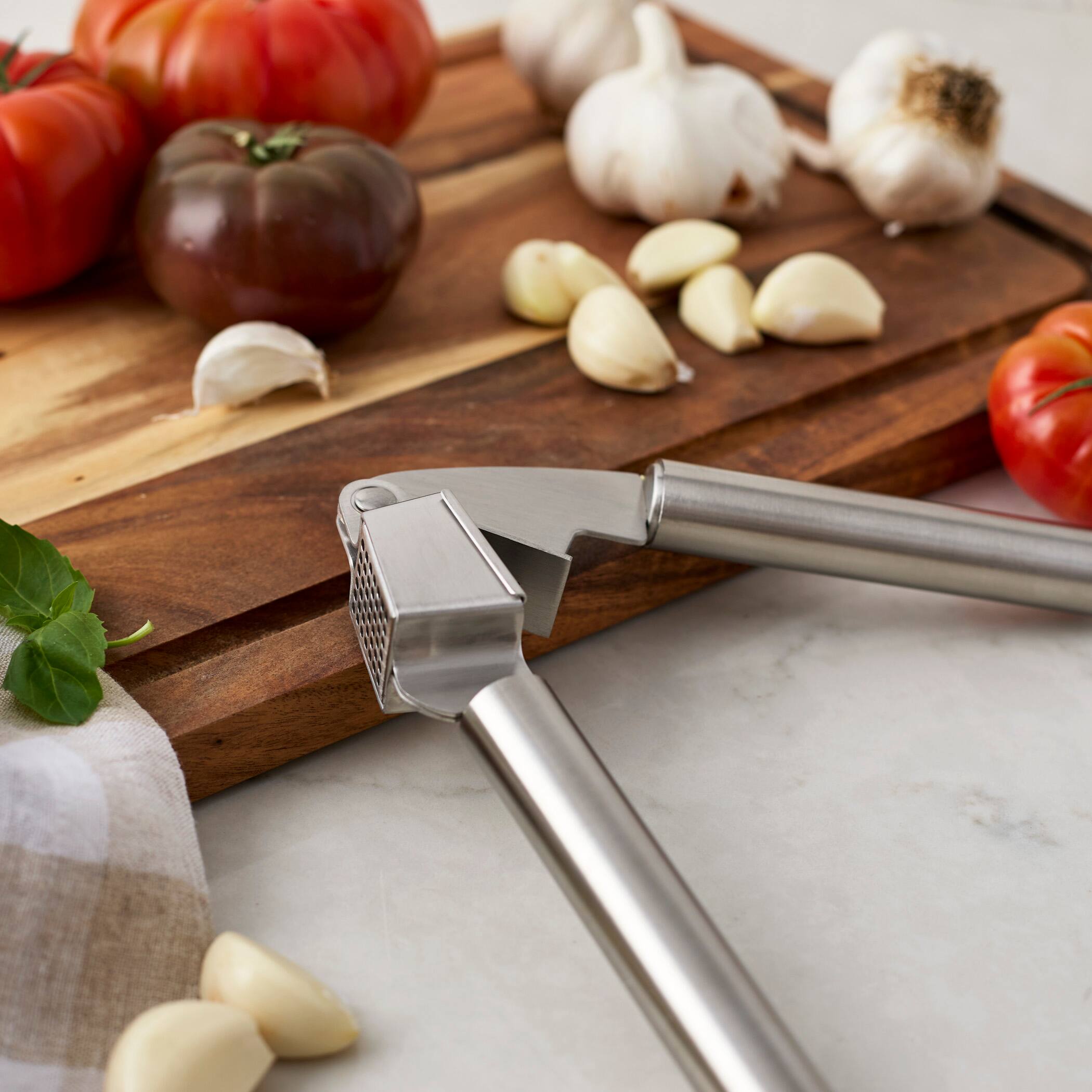 Alt View 1. Henckels - Henckels Stainless Steel Garlic Press - Stainless Steel.
