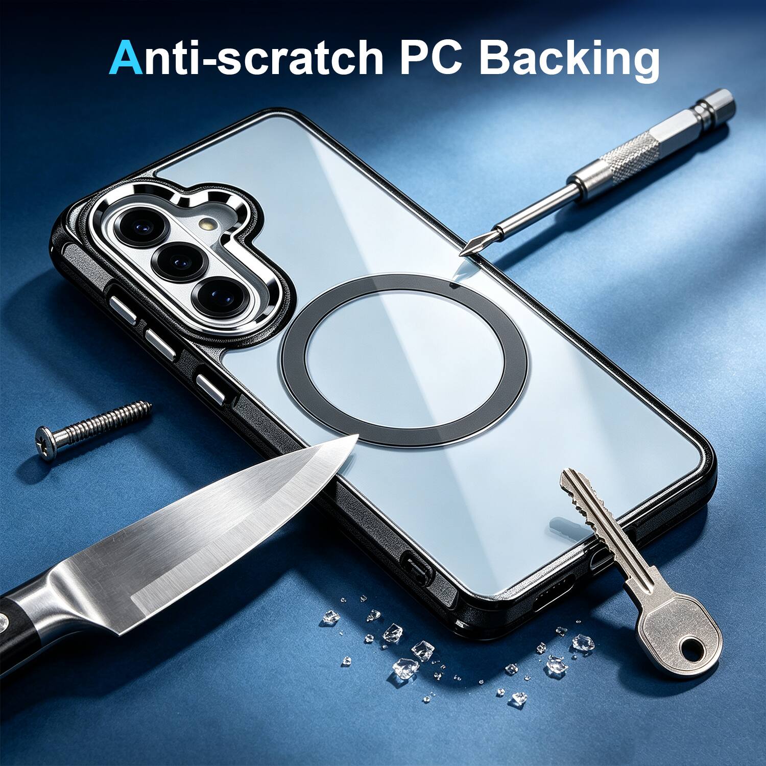 Anti-scratch PC Backing