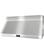 Front. Miele - DAR 1250-3 48" Pro Wall Range Hood - Stainless.