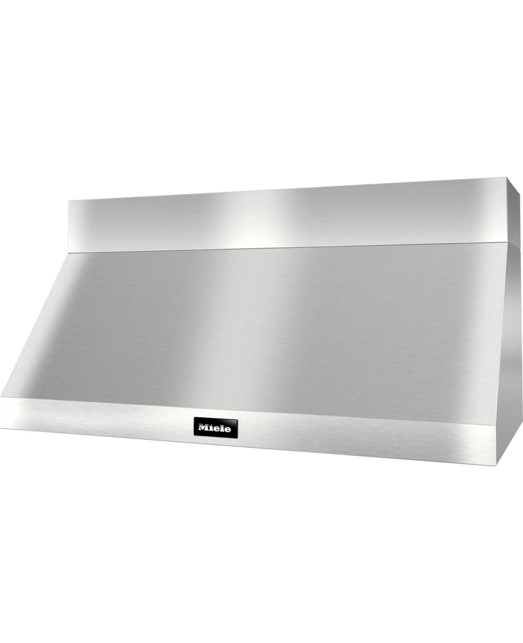 Front. Miele - DAR 1250-3 48" Pro Wall Range Hood - Stainless.