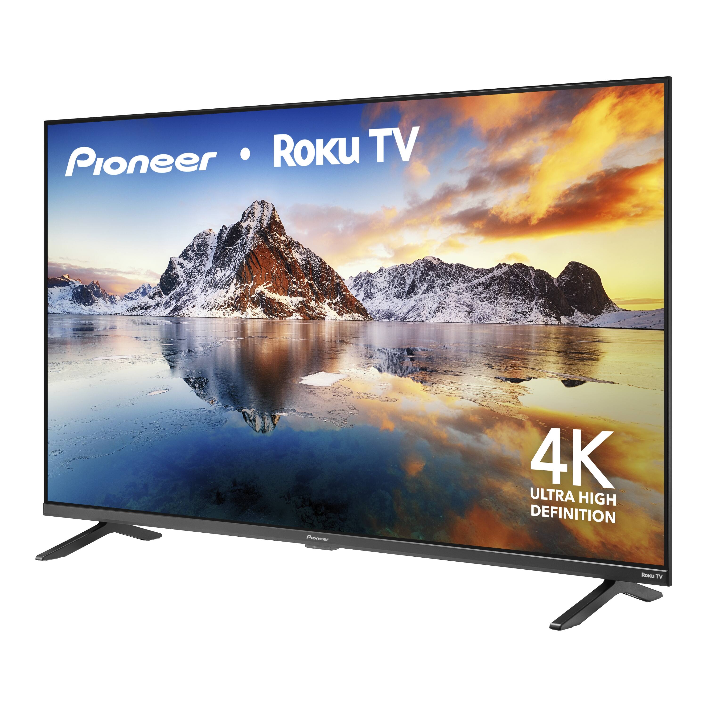 Pioneer • Roku TV  
4K ULTRA HIGH DEFINITION
