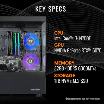 Thermaltake LCGS View i1470 170 Gaming Desktop Intel Core i7 Thermaltake LCGS View i1470 170 Gaming Desktop Intel Core i7