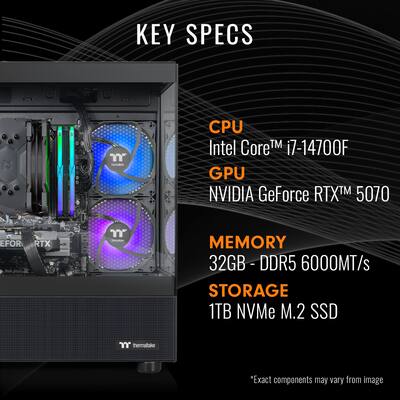 Thermaltake LCGS View i1470 170 Gaming Desktop Intel Core i7 Thermaltake LCGS View i1470 170 Gaming Desktop Intel Core i7