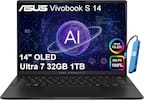 ASUS Vivobook S 14
BASA AI INFORMATION UNA everyus Cruma - Profesmility 14" OLED SVS,01 Ultra 7 32GB 1TB 0101010110 ASUS VIVOBOOKE S
ASUS OLED DCI-P3 100%
ist computers
C4
- W -
- X
- - D C
- R r
5
- ( - T V U 0 I - IS Z
. M
- T
J
-
VIP
. Y. - -
,
Safe
15.15
N