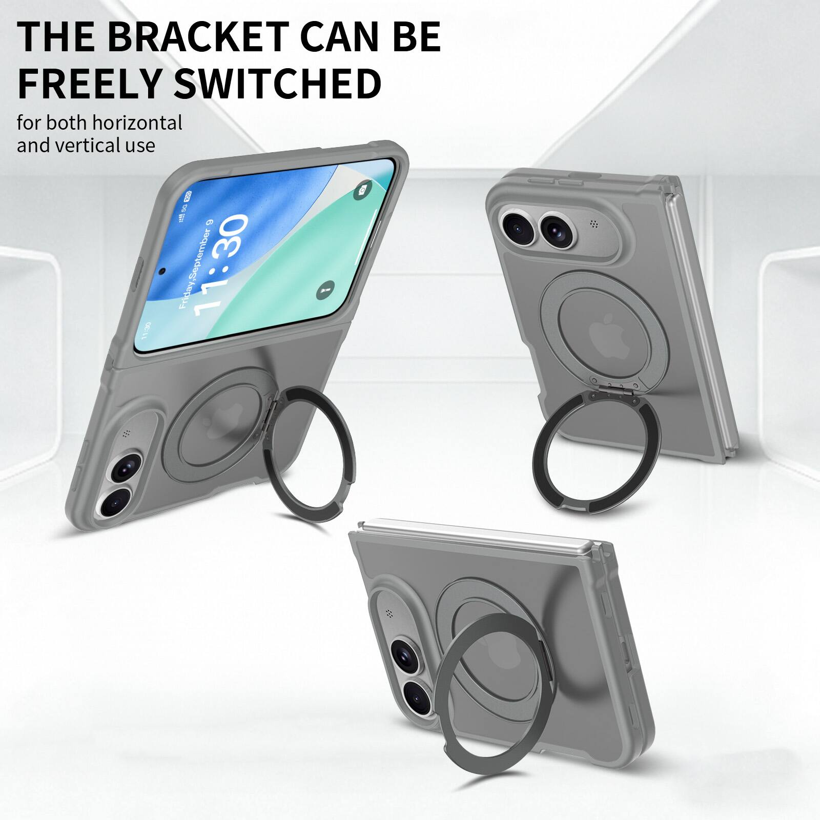 UUCOVER Magnetic Case for Apple iPhone Duo,Shockproof Matte Translucent ...