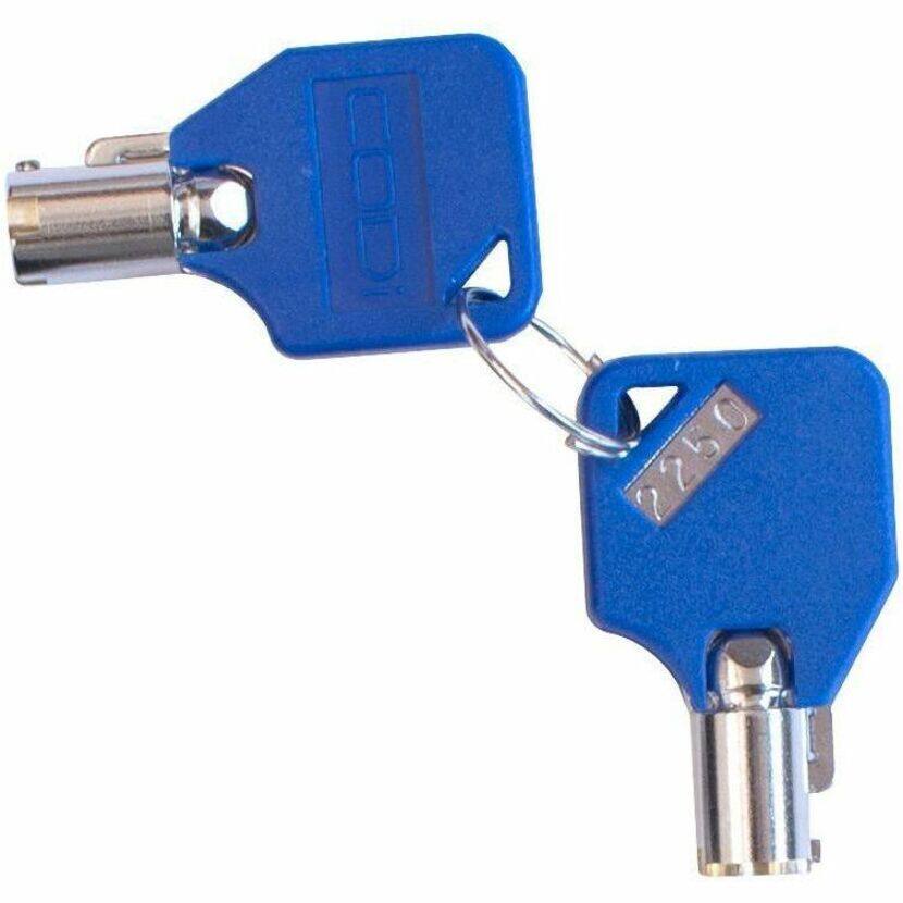 Alt View 3. CODi - Codi Key Cable Lock w/ Two Keys.