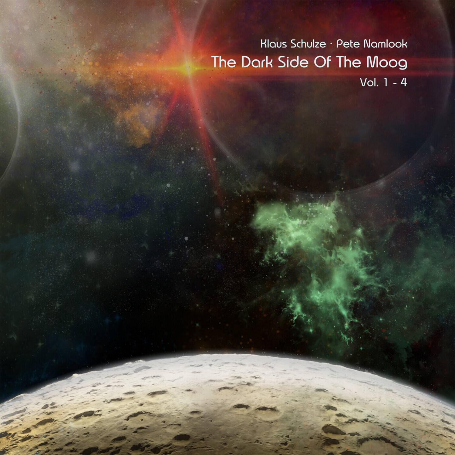 Schulze,Klaus / Namlook,Pete - Dark Side Of The Moog Vol. 1-4  - COMPACT DISCS