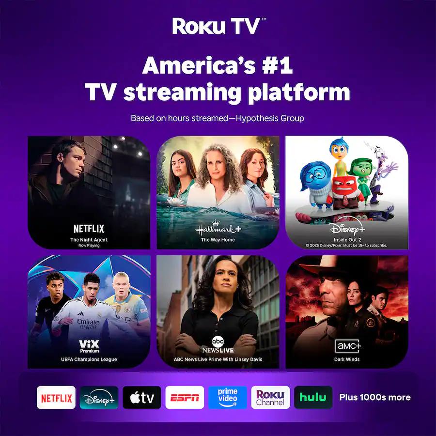 Vankyo Leisure 570RB Native Full HD 1080P Wireless Roku TV Smart Single ...