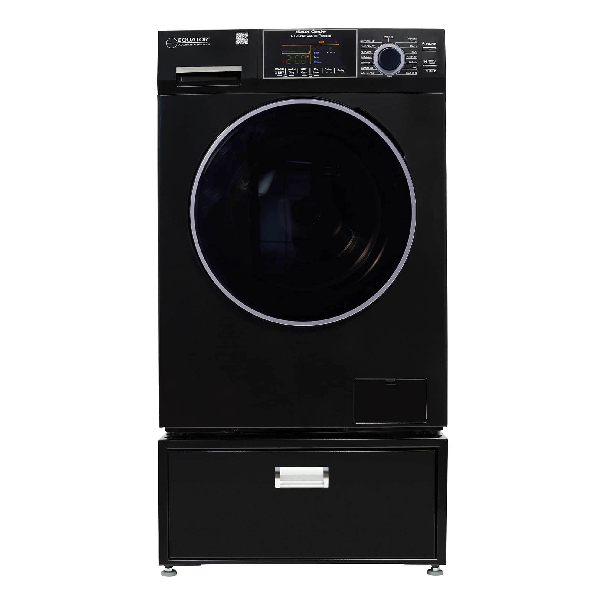 EQUATOR

Smart Control Center

2:00

POWER
OFF

WASH
PROGRAM

DELICATE
NORMAL
HEAVY
SPEED
DRY
WATER
TEMP
SPIN
DRY
TIME
START
PAUSE
CANCEL

EQUATOR
WASHING MACHINE
WASHER
DRAIN
FILTER