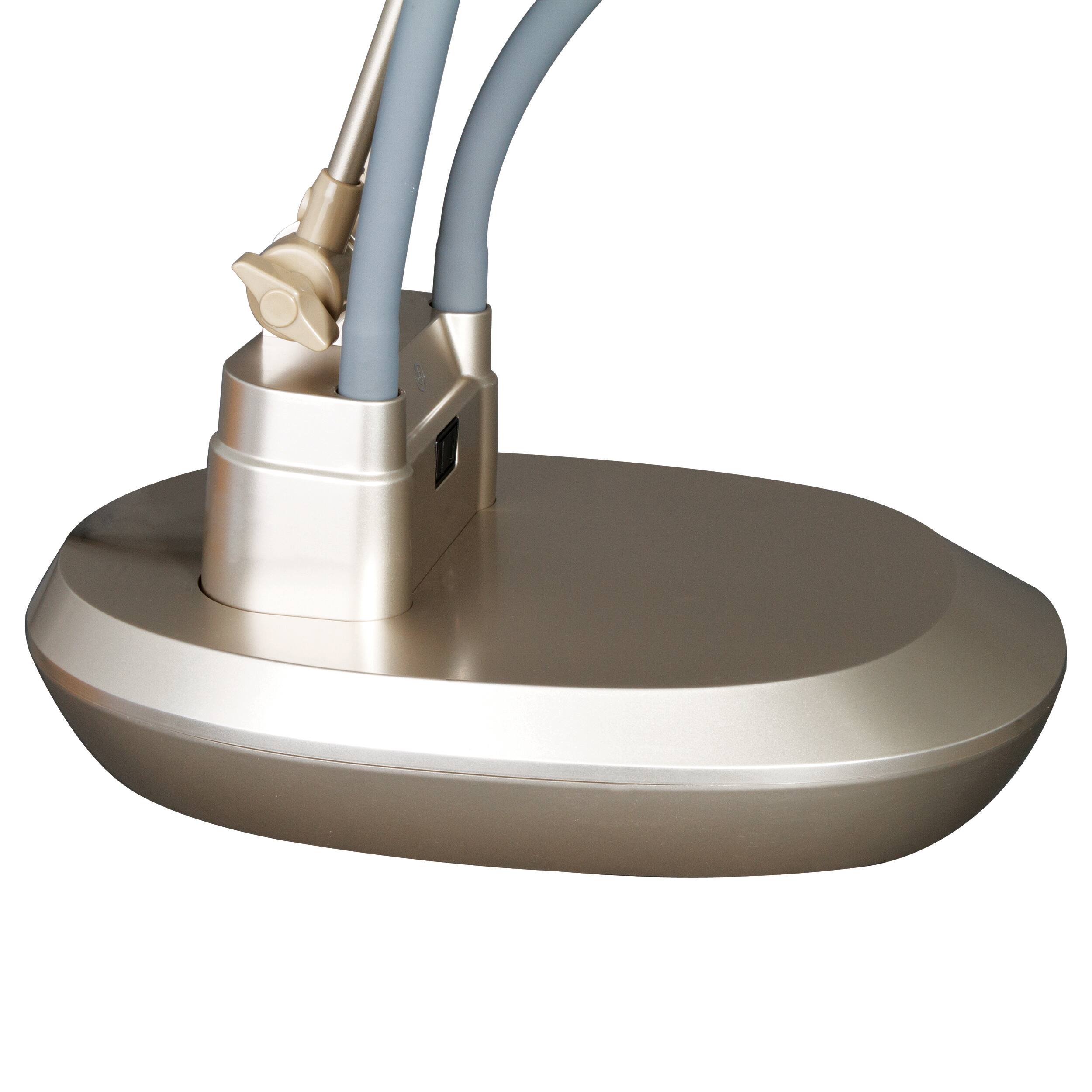 Alt View 7. OttLite - Ultimate LED 3-in-1 Creative Station with Magnifier - Champagne.
