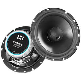 Skar Audio - Vsp60 Car Speakers Max Rms 2-way 6 Inch Coaxial W/ Silk Dome Tweeters & Built-in X-overs Easy To Install In - 6.5 inch