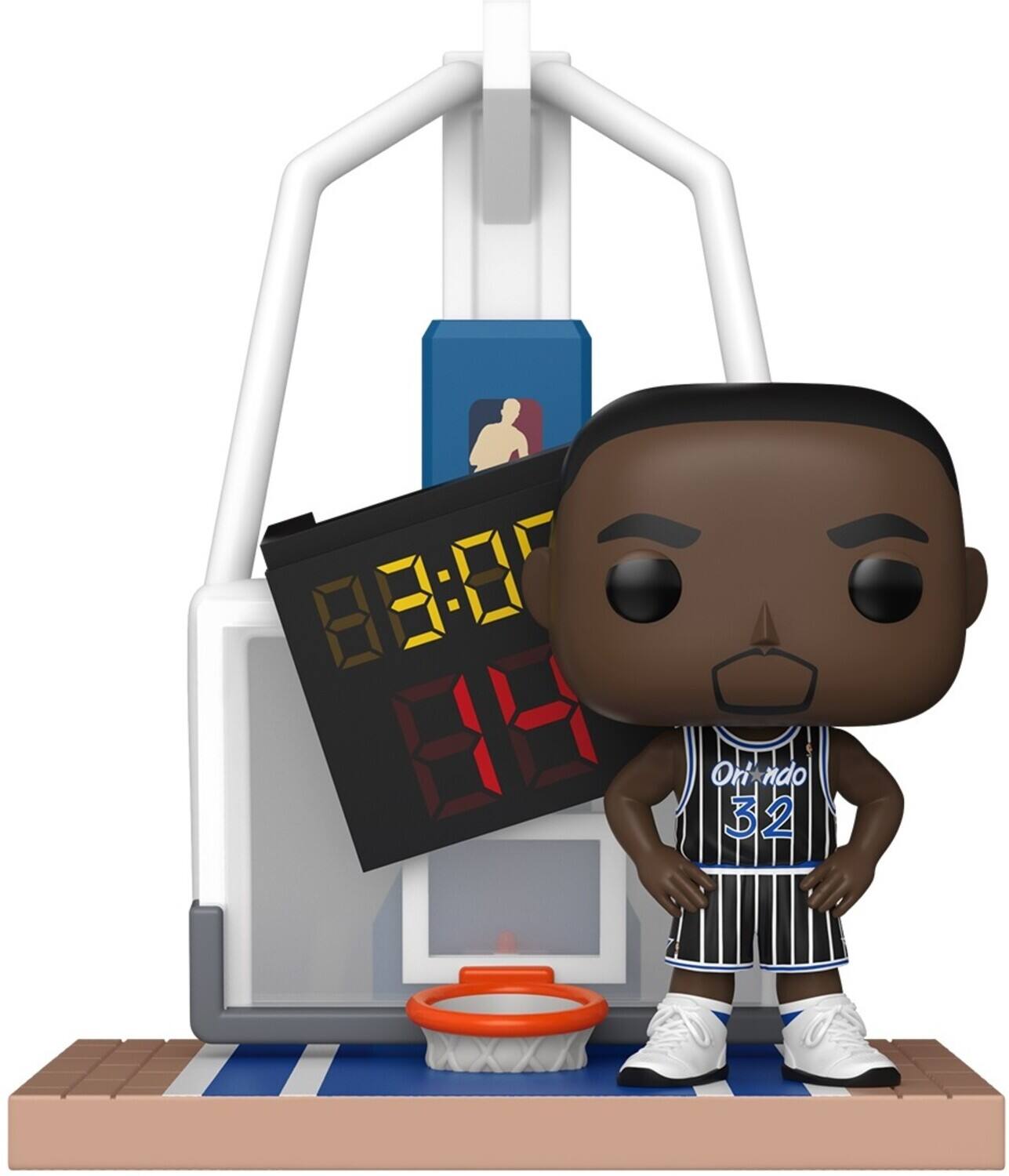Shaquille O'Neal - Funko POP! Deluxe NBA: Magic - Shaq with Backboard - Collectibles - Multicolor