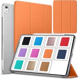 DuraSafe Cases - iPad Pro 12.9 inch 3rd Gen 2018 Trifold PC Smart Case A1876 A2014 A1895 A1983 MTEM2 MTEL2 MTHP2 MTHT2 MTHU2 MTHJ2 MTHM2 - Orange