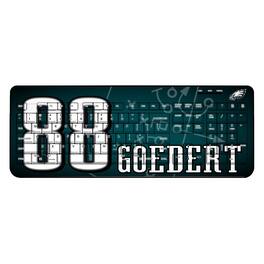 Keyscaper - Dallas Goedert Philadelphia Eagles Wireless Keyboard - Black