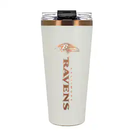 Great American Products - Baltimore Ravens 30oz. Big Slim Tumbler - Cream