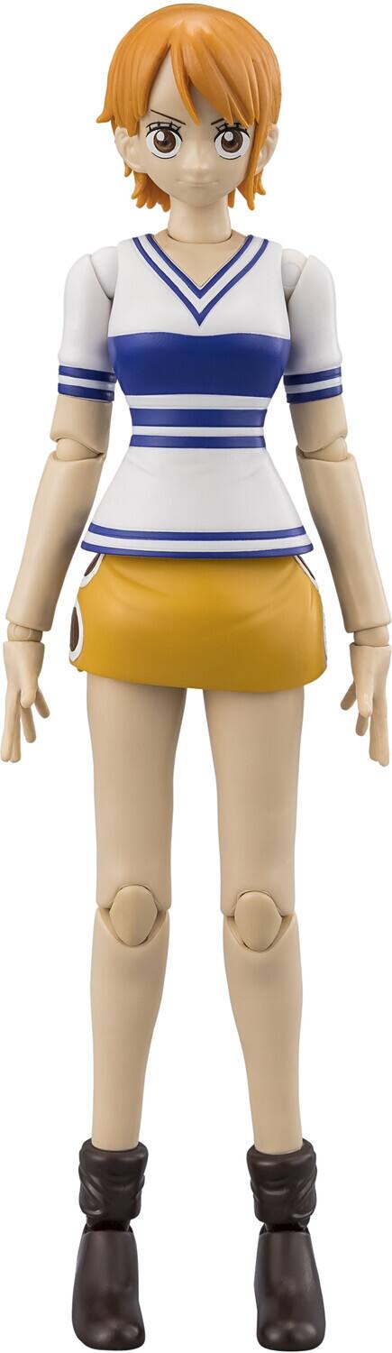 Alt View 4. Bandai - One Piece - Anime Heroes - Nami (East Blue) Action Figure   - COLLECTIBLES - Multicolor.
