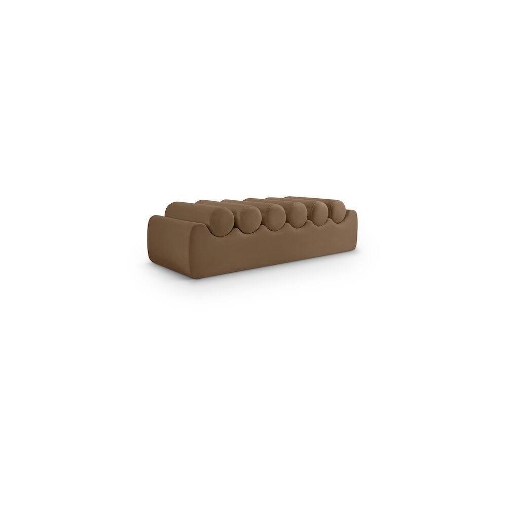 Meridian Furniture - Rumble Vegan Leather Bench - Brown