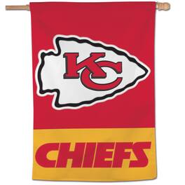 WinCraft - Kansas City Chiefs 28" x 40" Applique Vertical Banner - Multicolor