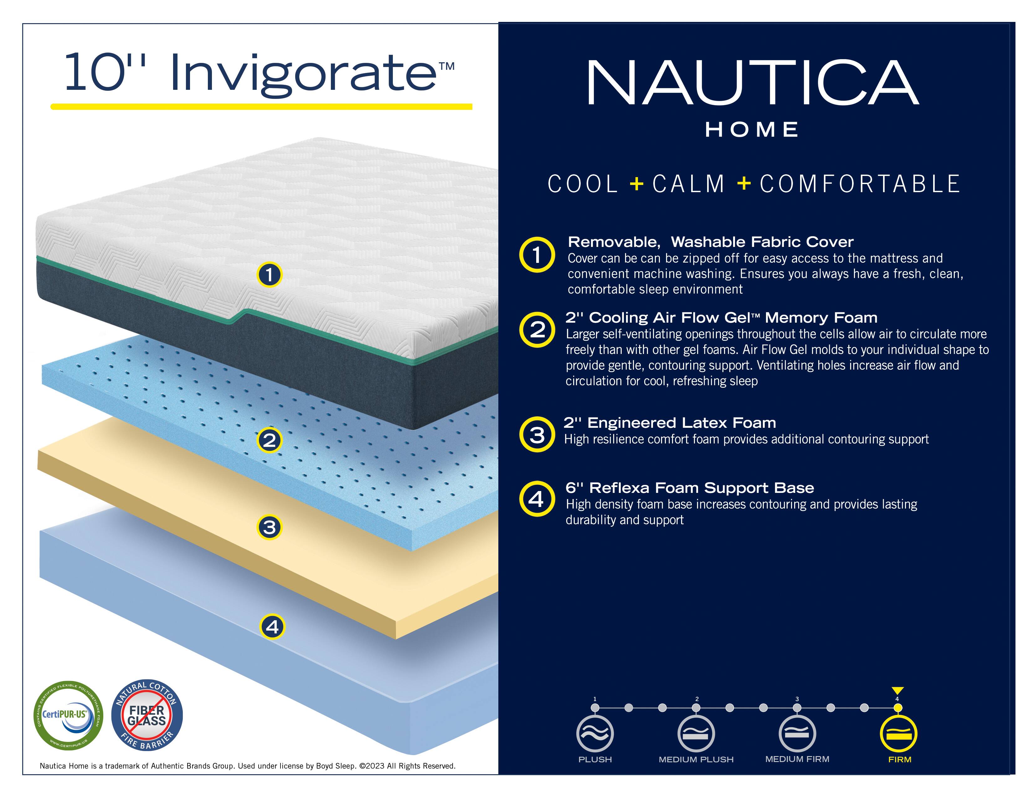 Nautica Invigorate Mattress - Thumbnail 2