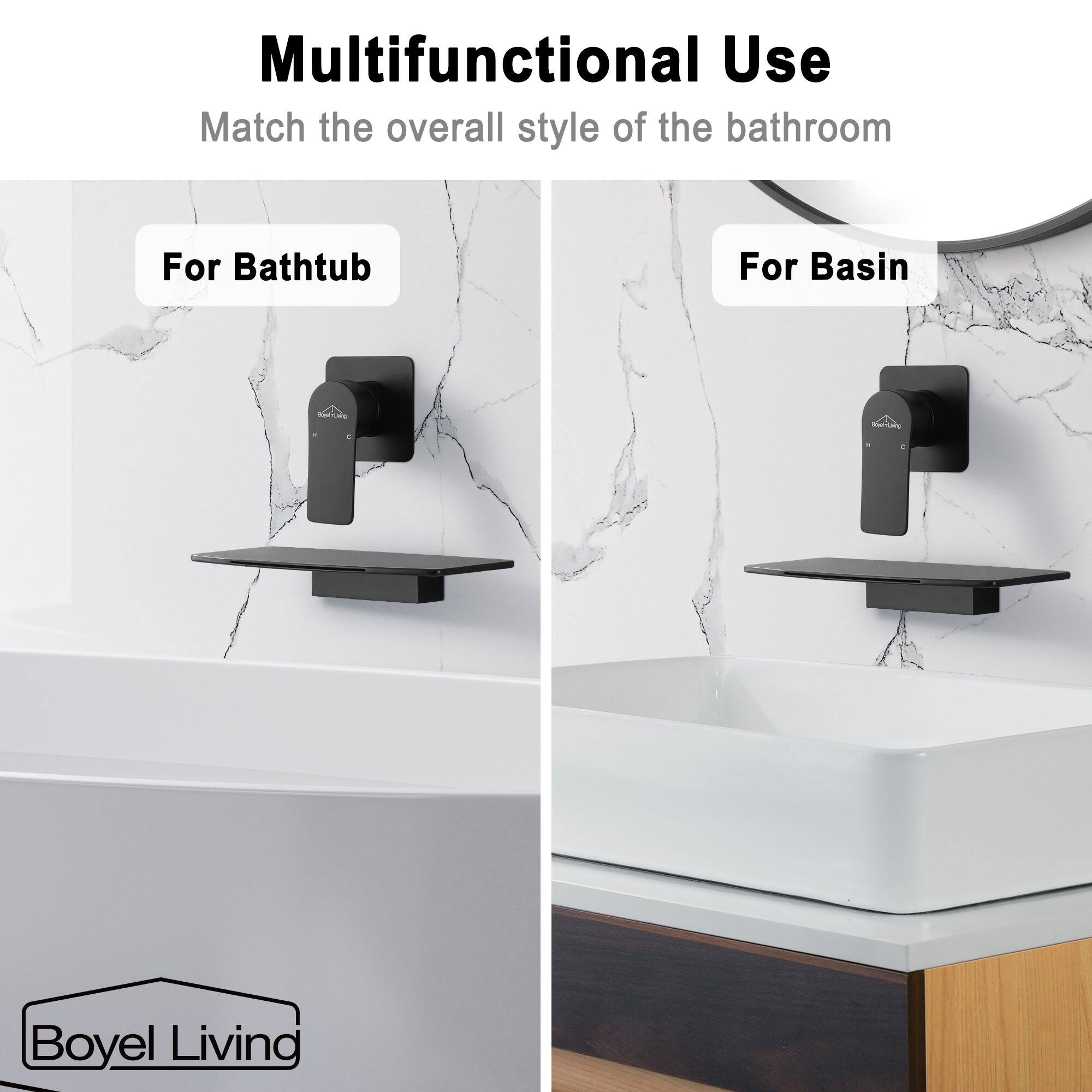 Multifunctional Use
Match the overall style of the bathroom
For Bathtub
For Basin
Boyel Living