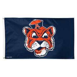 WinCraft - Auburn Tigers Single-Sided College Vault Primary Logo Deluxe Flag - Multicolor